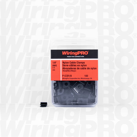 Nylon Cable Clamps - Black