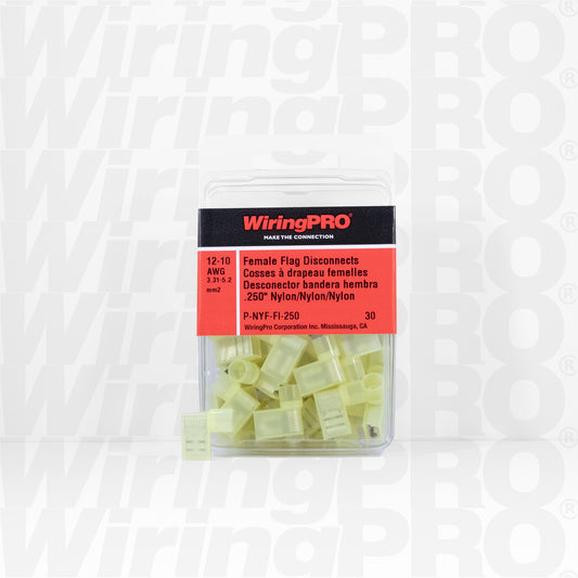 Female Flag Disconnects - Nylon Fully Insulated