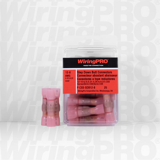 Step Down Butt Connectors – Crimp, Solder & Seal