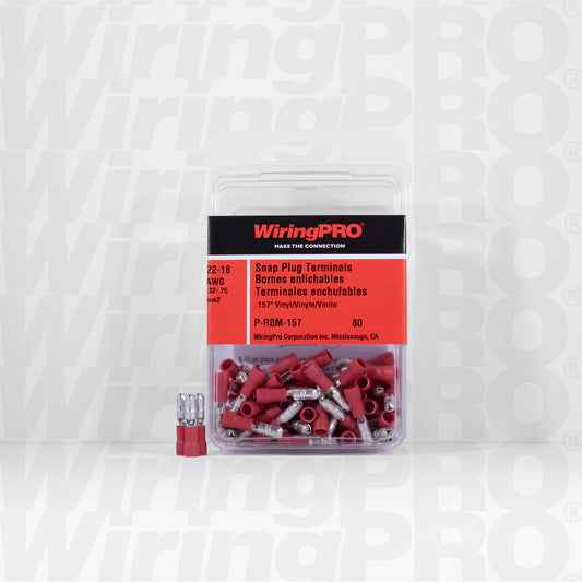 Snap Plug Terminals - Vinyl Insulated
