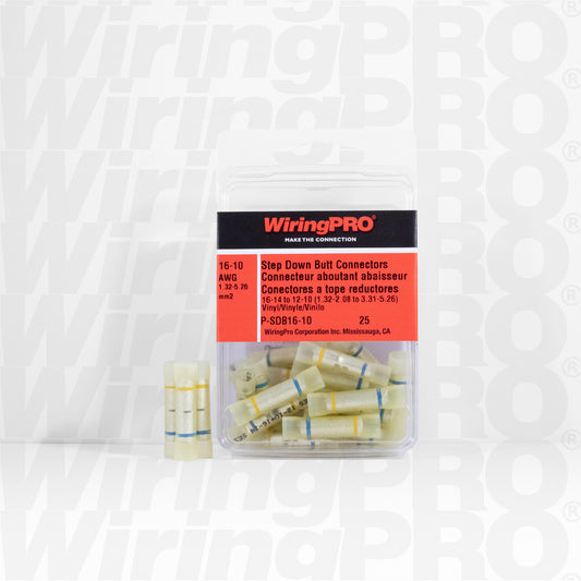 Step Down Butt Connectors - Vinyl Insulated