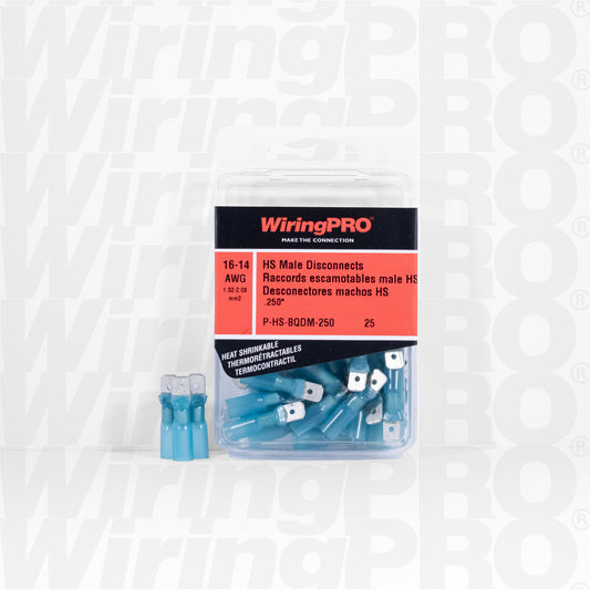 Male Quick Disconnect Terminals – Heat Shrinkable