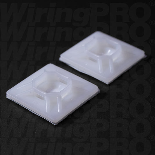 Cable Tie Mounting Bases - Natural