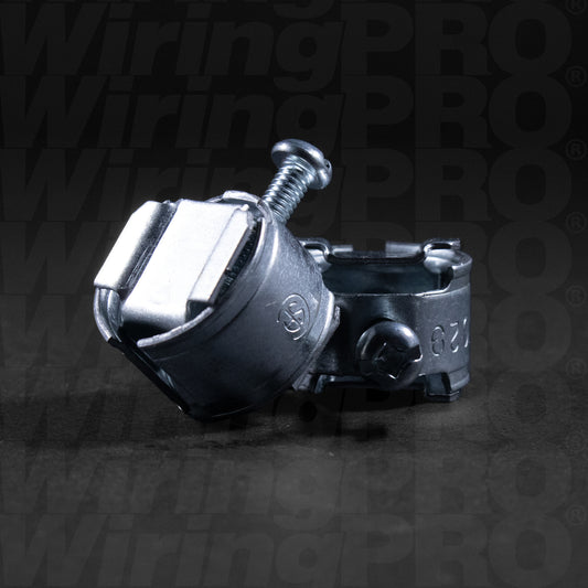 3/8" Squeeze Box Connector - Steel