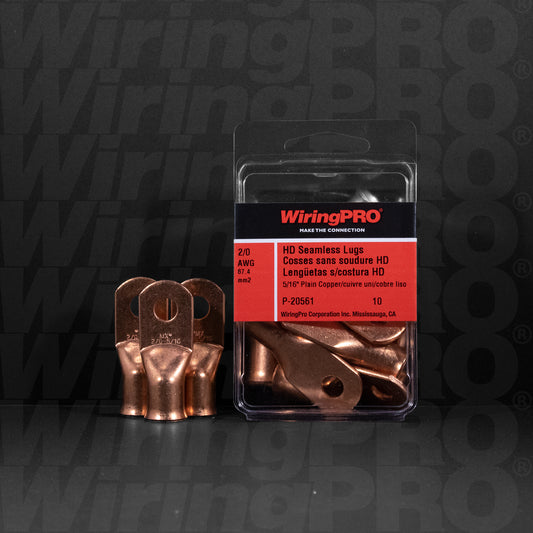 2/0 AWG Heavy Duty Copper Lugs