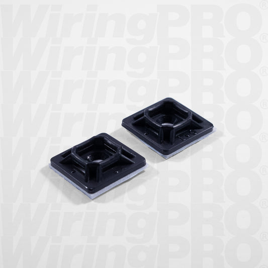 Cable Tie Mounting Bases - Black