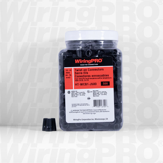 1Black Twist-on Wire Connectors