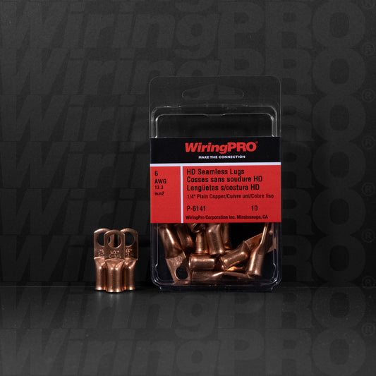 6 AWG Heavy Duty Copper Lugs