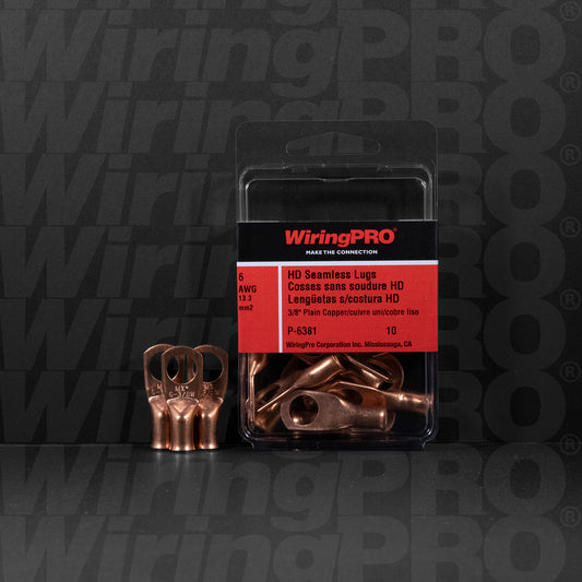 6 AWG Heavy Duty Copper Lugs