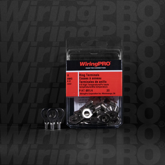 WR 8 Ring Terminals - High Temperature