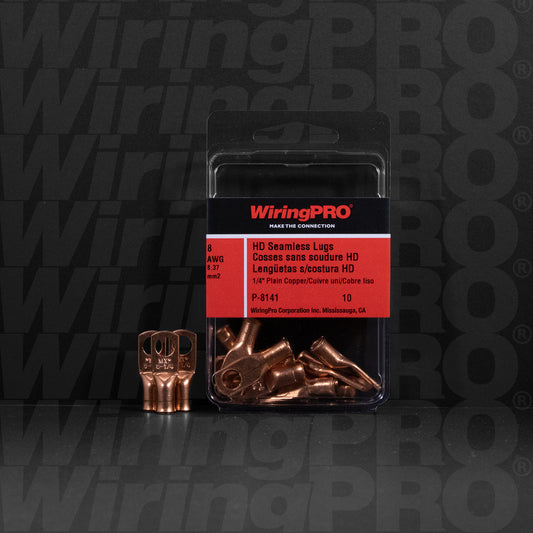8 AWG Heavy Copper Lugs