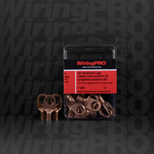 8 AWG Heavy Copper Lugs