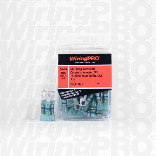 16-14 Ring Terminals - Crimp, Solder & Seal