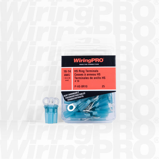 16-14 Ring Terminals - Heat Shrinkable