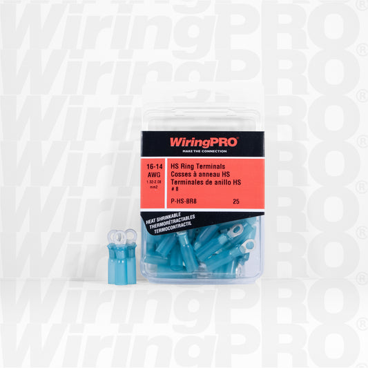 16-14 Ring Terminals - Heat Shrinkable