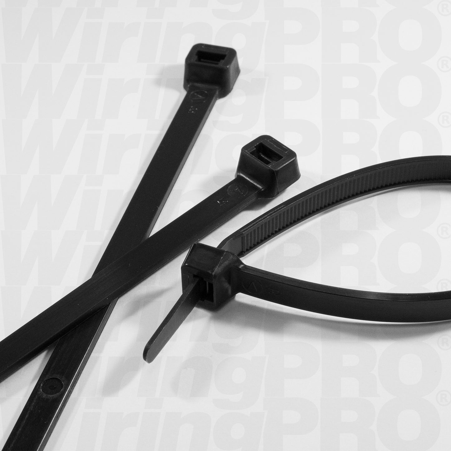 Cold Weather Cable Ties - UV Black Nylon