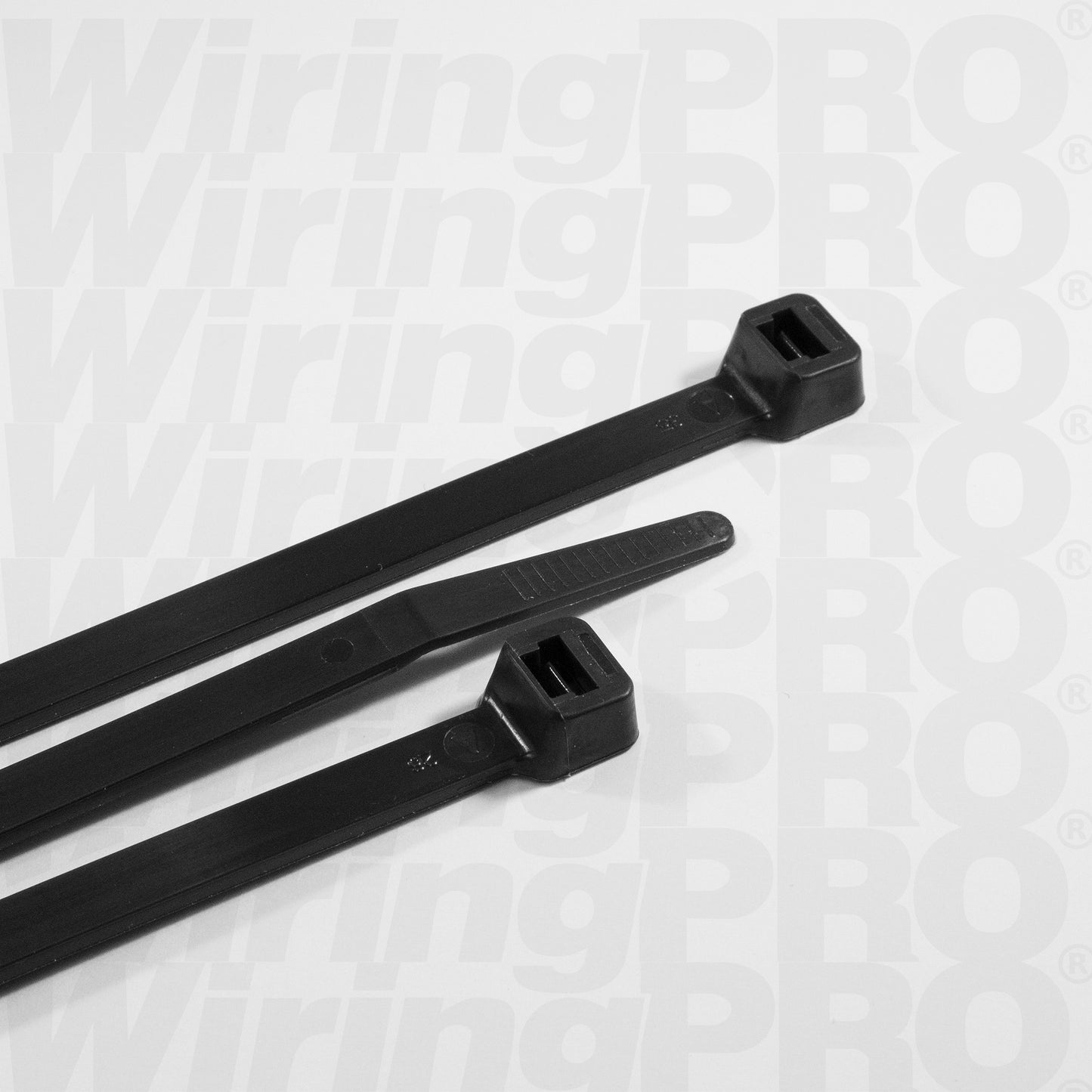 Cold Weather Cable Ties - UV Black Nylon