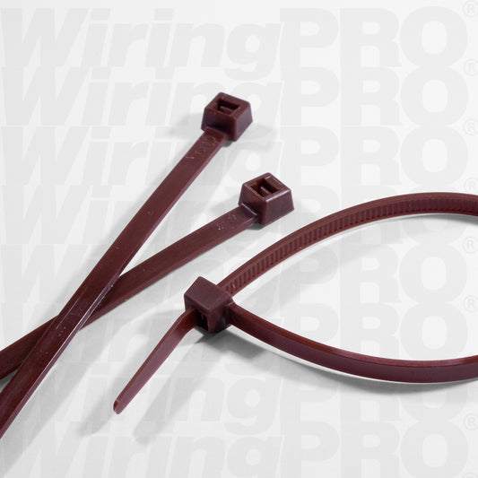 Brown Nylon Cable Ties