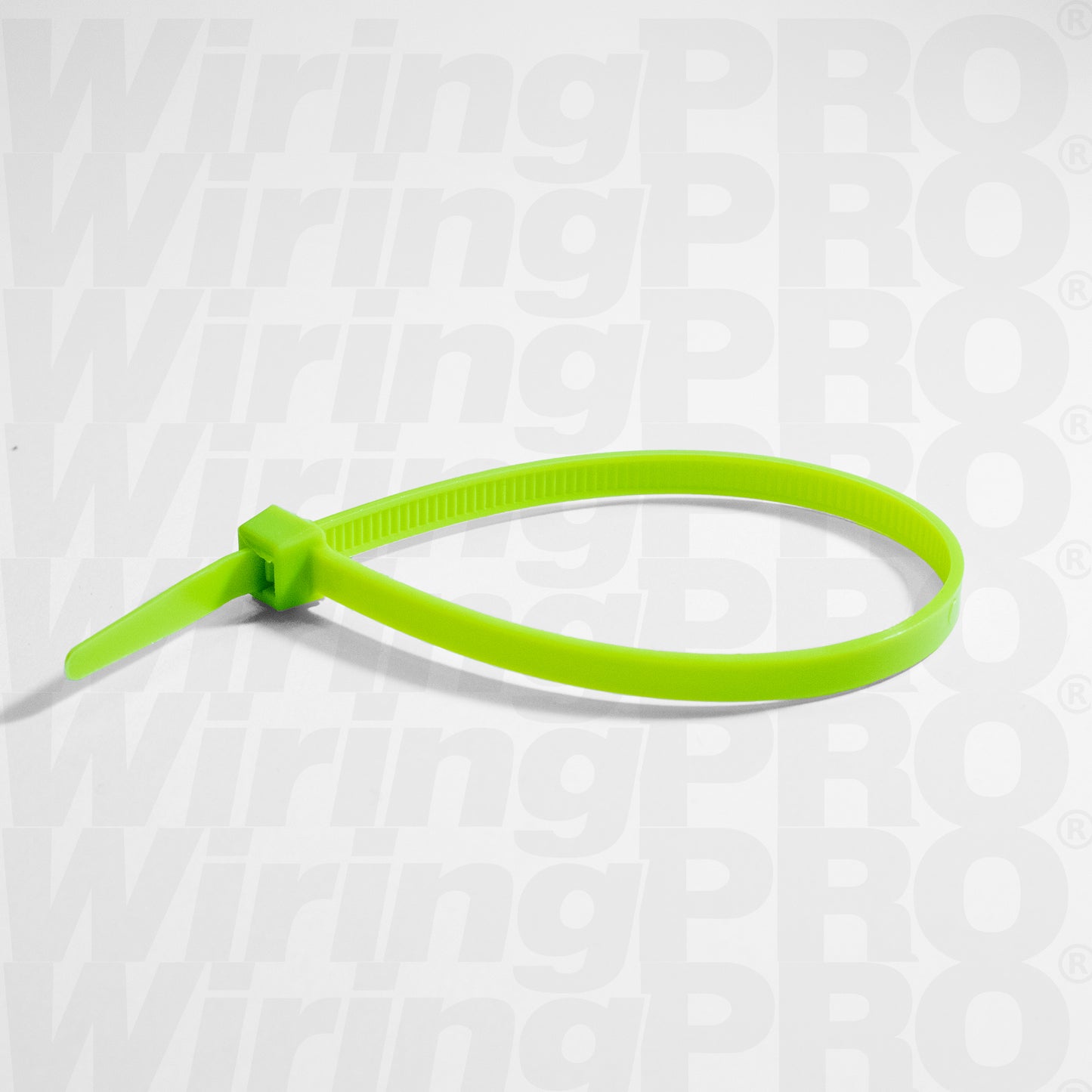 Fluorescent Green Nylon Cable Ties