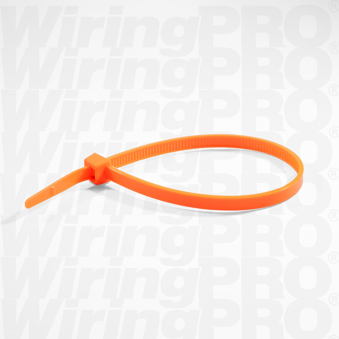 Fluorescent Orange Nylon Cable Ties