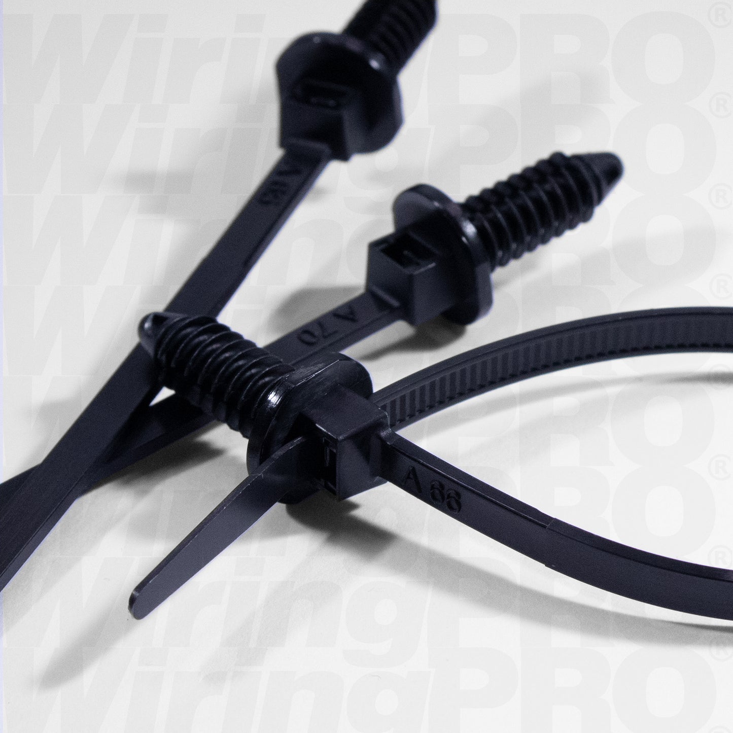 Fir Tree Cable Ties - UV Black Nylon