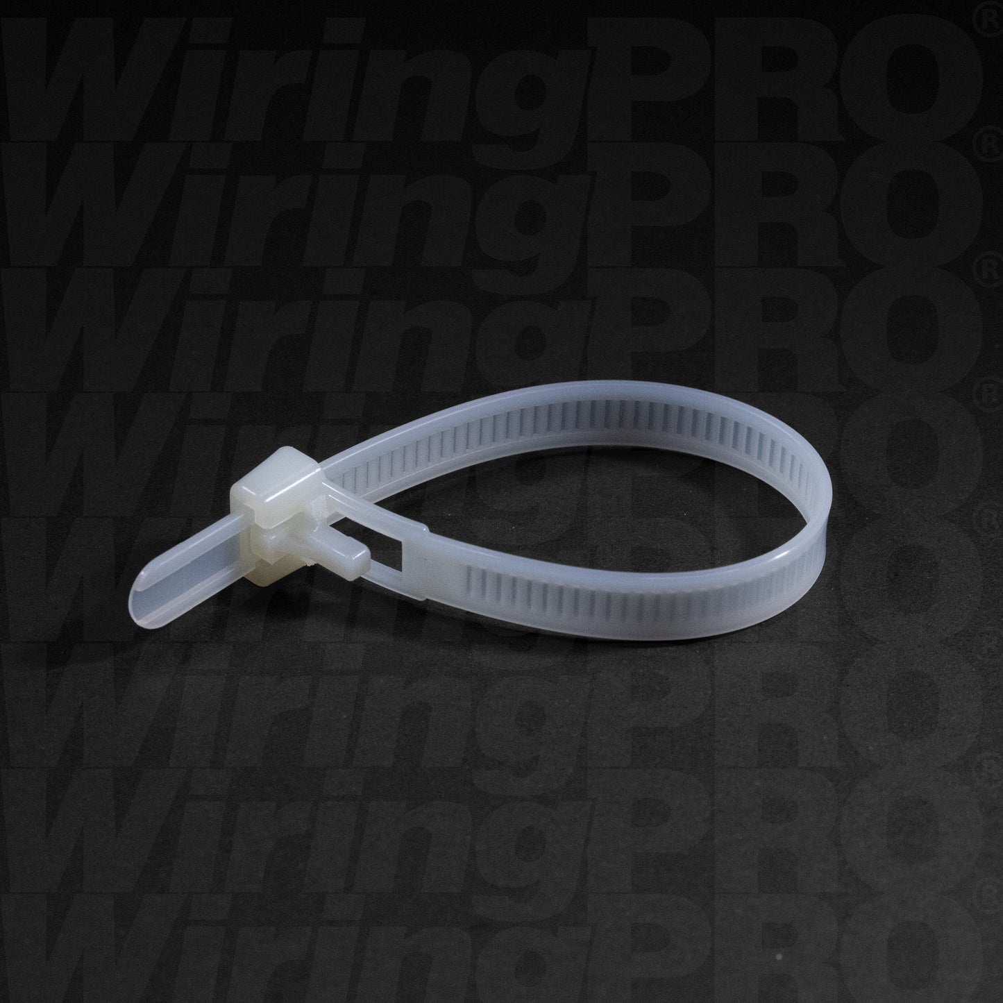 Releasable Cable Ties - Natural Nylon