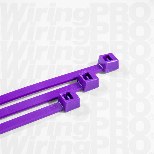 Purple Nylon Cable Ties