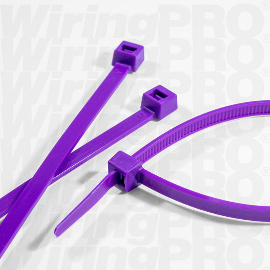 Purple Nylon Cable Ties