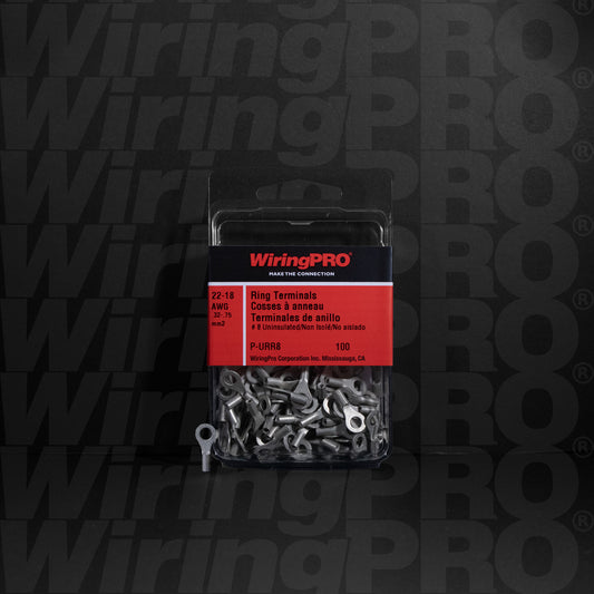 22-18 Ring Terminals - Uninsulated