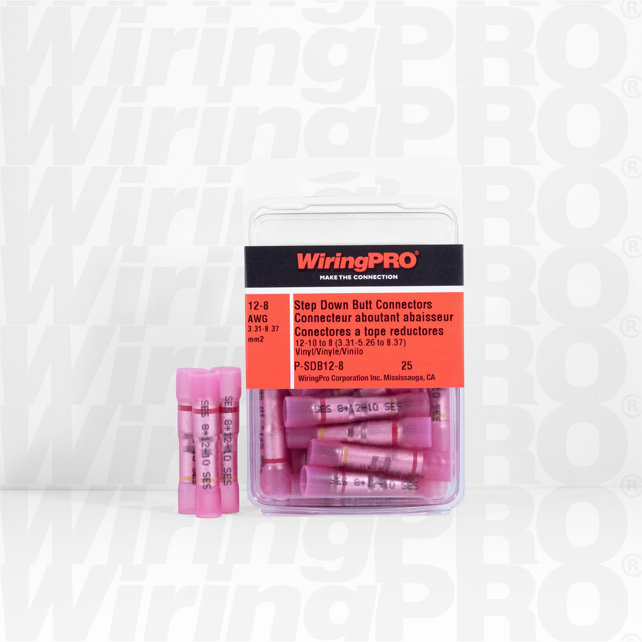 Step Down Butt Connectors - Vinyl Insulated – WiringPRO