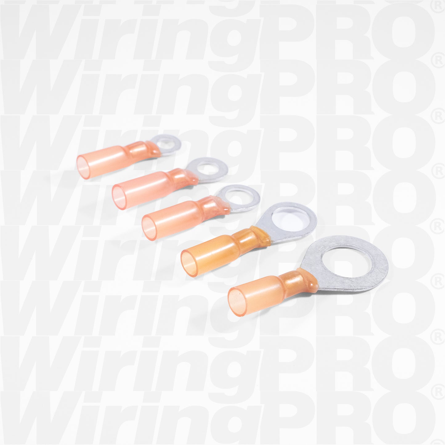 12-10 Ring Terminals - Heat Shrinkable
