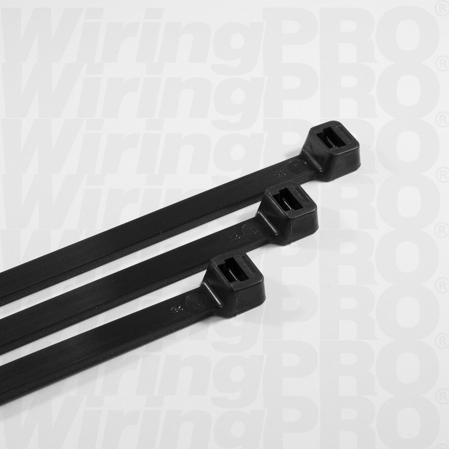 Cold Weather Cable Ties - UV Black Nylon