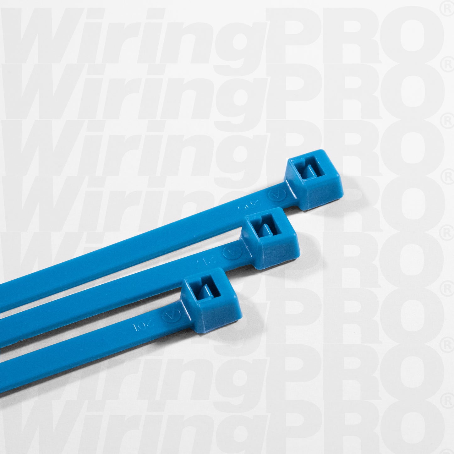 Fluorescent Blue Nylon Cable Ties