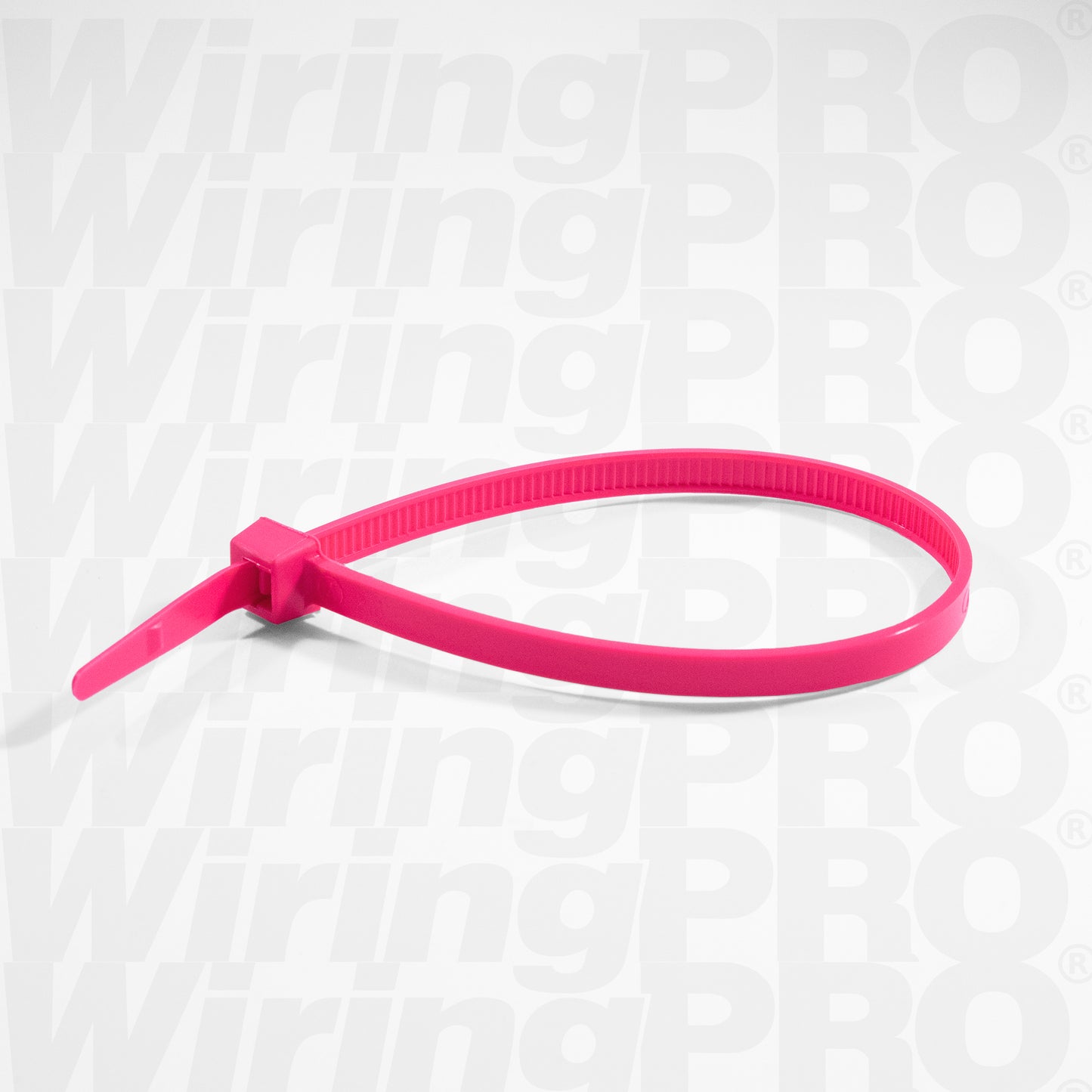Fluorescent Pink Nylon Cable Ties