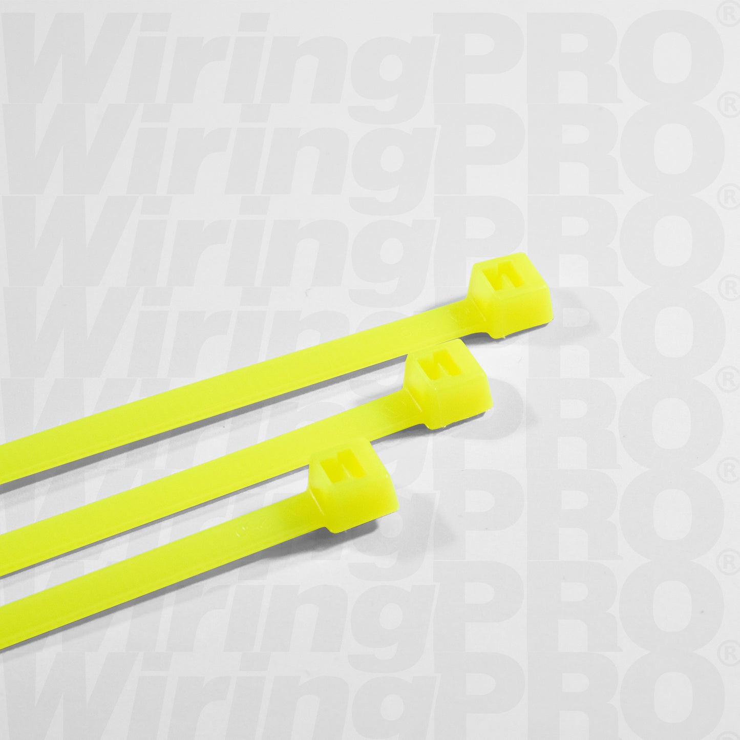 Fluorescent Yellow Nylon Cable Ties