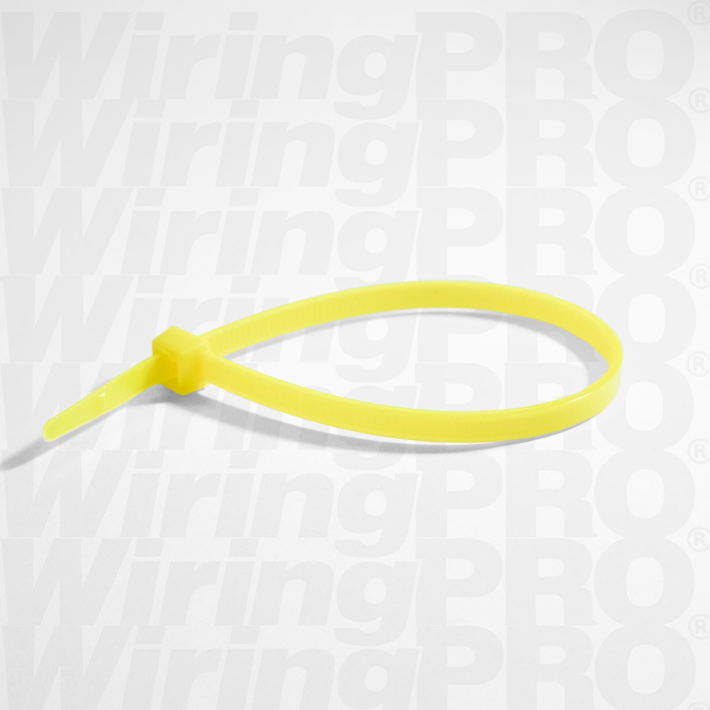 Fluorescent Yellow Nylon Cable Ties